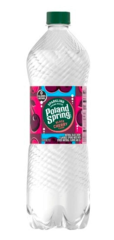 Poland Spring Black Cherry Seltzer